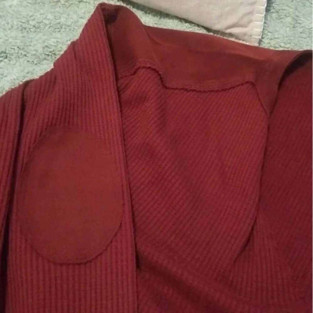 Oversized Owen Thermal In Red - Picture 4 of 6